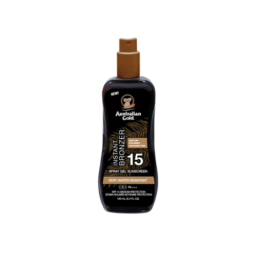 SPRAY GEL CON BRONZER SPF 15 - Solari corpo - Australian Gold