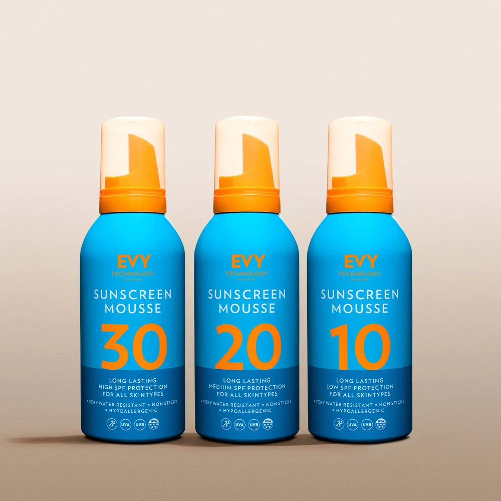 Evy Sunscreen Mousse Spf 10 - Evy Technology