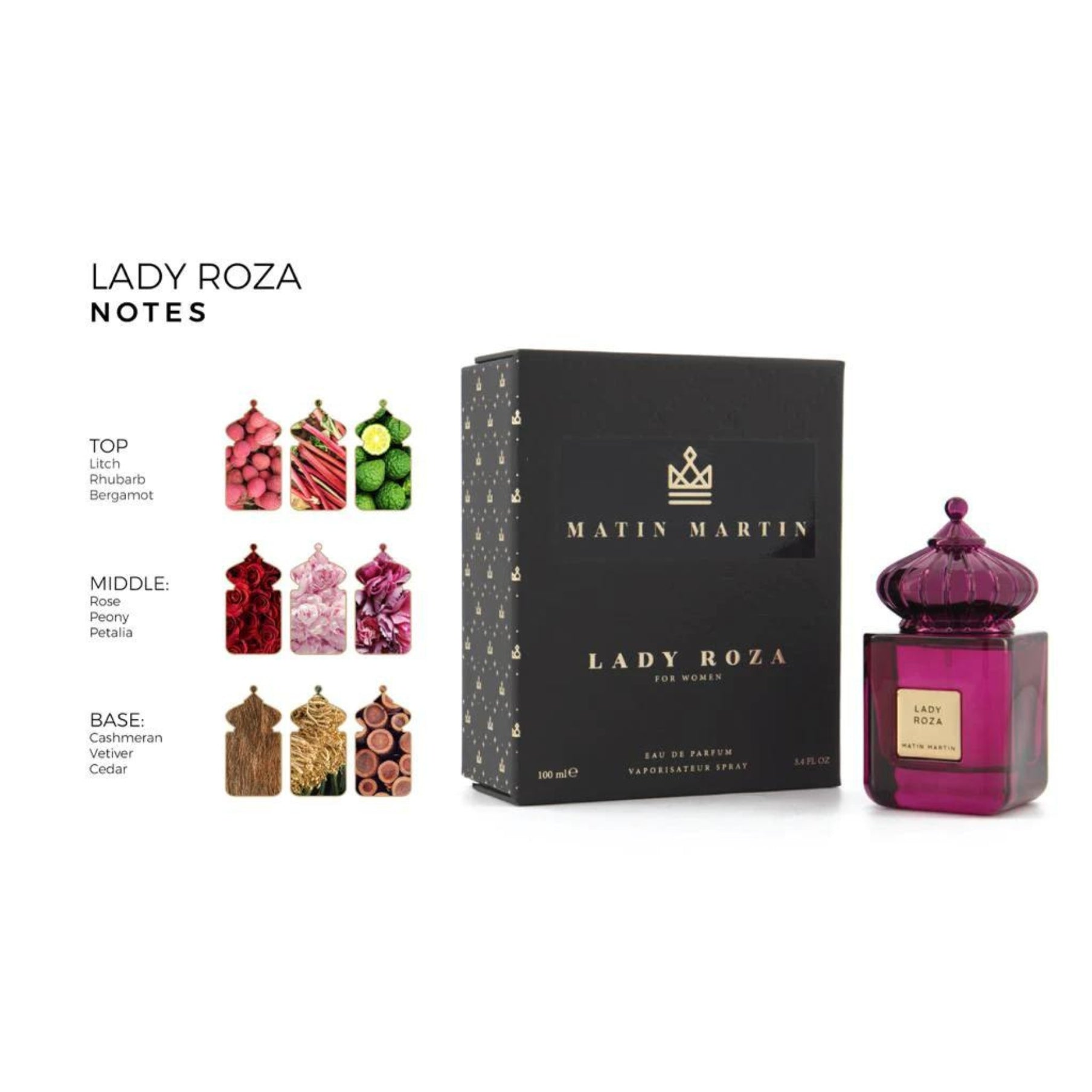 LADY ROZA - Matin Martin - 100ml