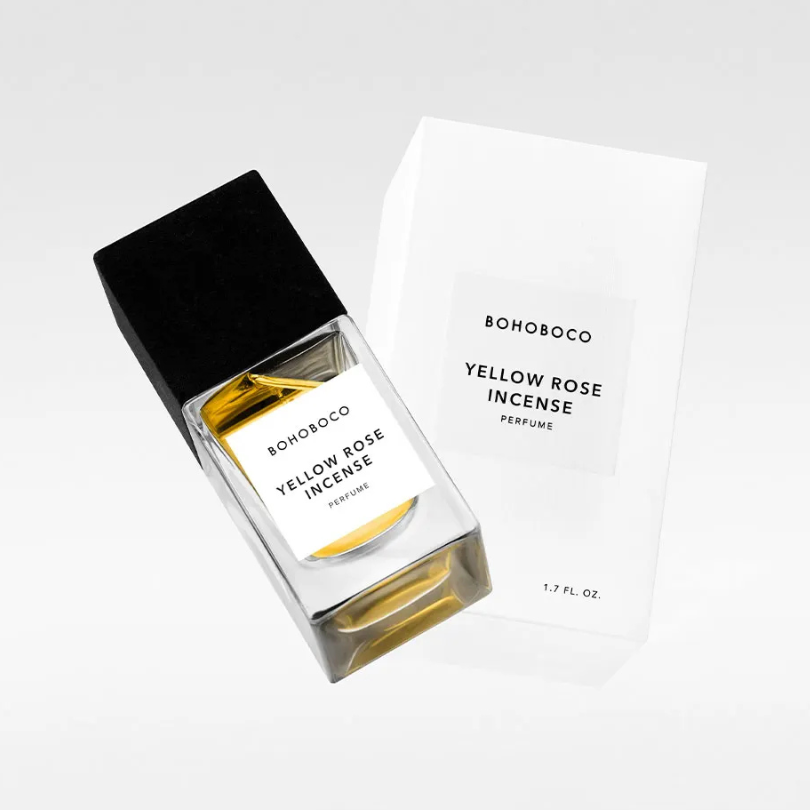 Yellow Rose Incense Perfume - Extrait de Parfum - Bohoboco