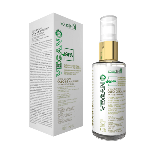 Vegan olio capillare - 60ML - Soupleliss Professional
