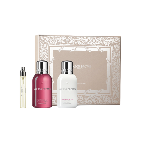 Fiery Pink Pepper - Fragrance Travel Set - Moltow Brown