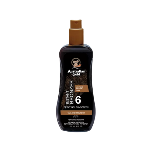 SPRAY GEL WITH BRONZER - Solari corpo - Australian Gold