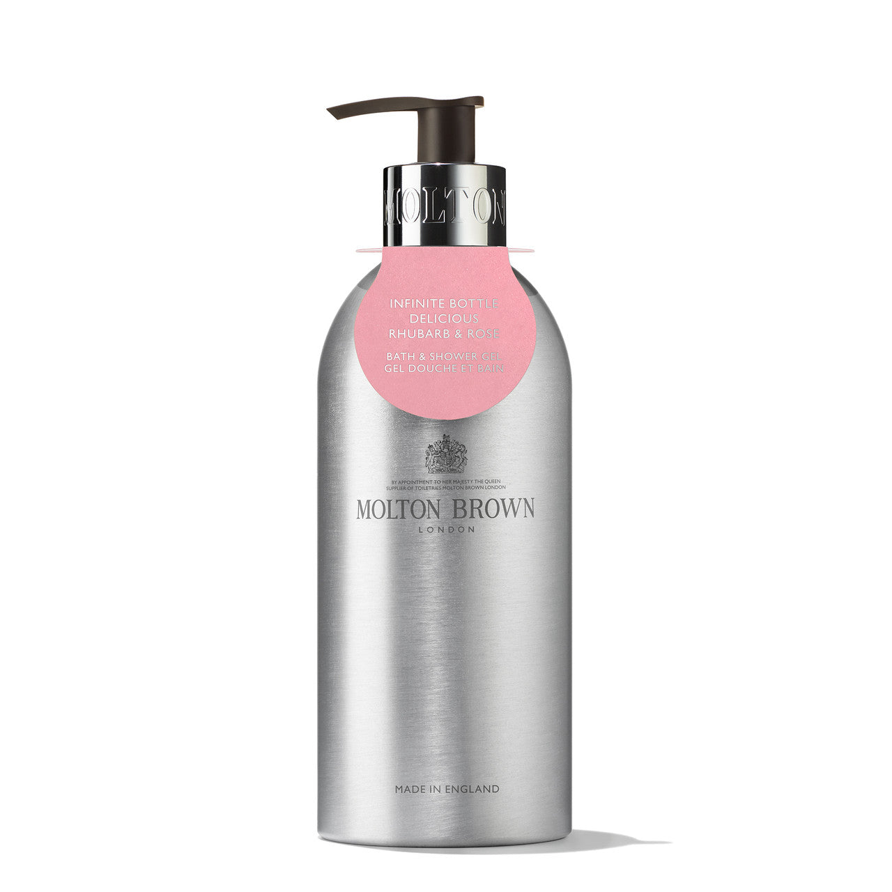 Delicious Rhubarb & Rose Infinite Bottle - Shower Gel - Molton Brown