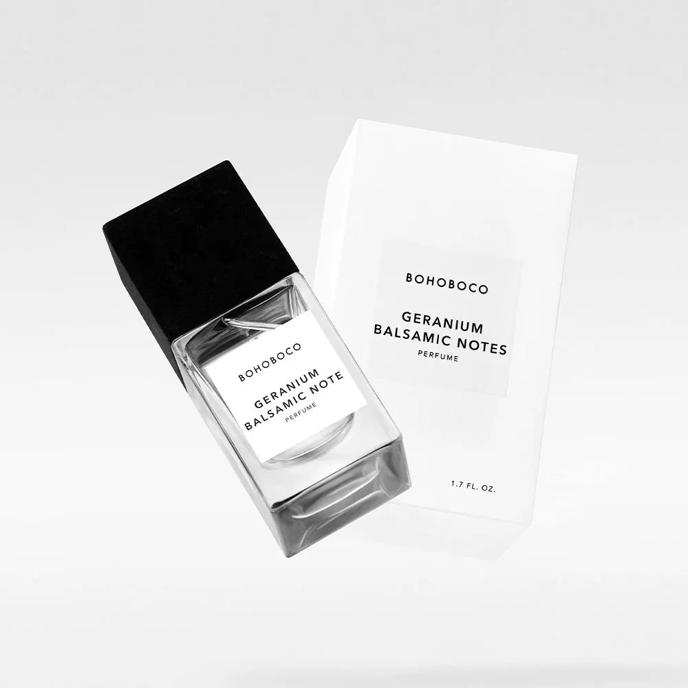 Geranium Balsamic Note Perfume - Extrait de Parfum - Bohoboco