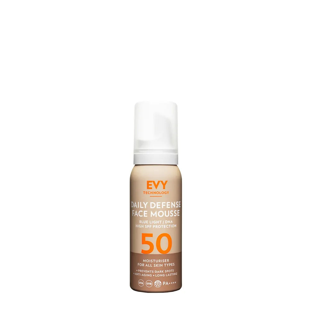 Evy Daily Defence Face Mousse SPF 50 - Evy Technology - 75ml