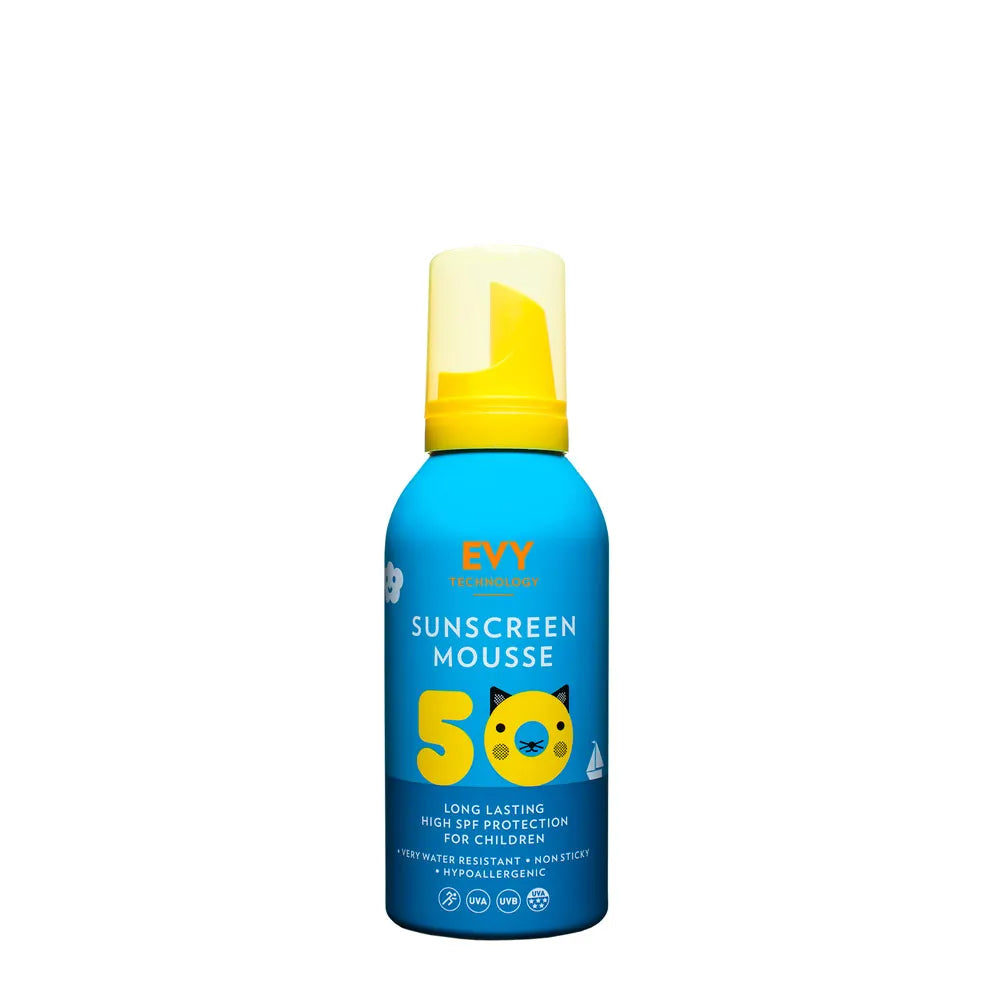 Evy Sunscreen Mousse Spf 50 KIDS - Evy Technology - 150ml